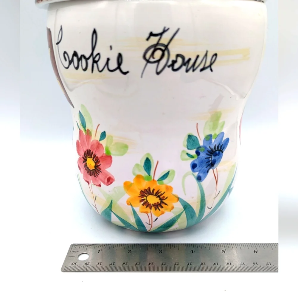 Vintage Ceramic Cookie Jar 